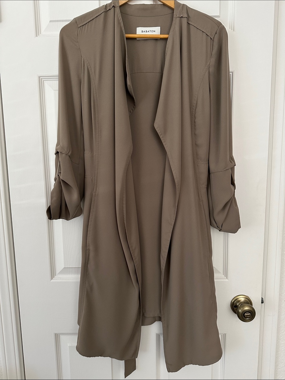 Babaton Taupe Trench